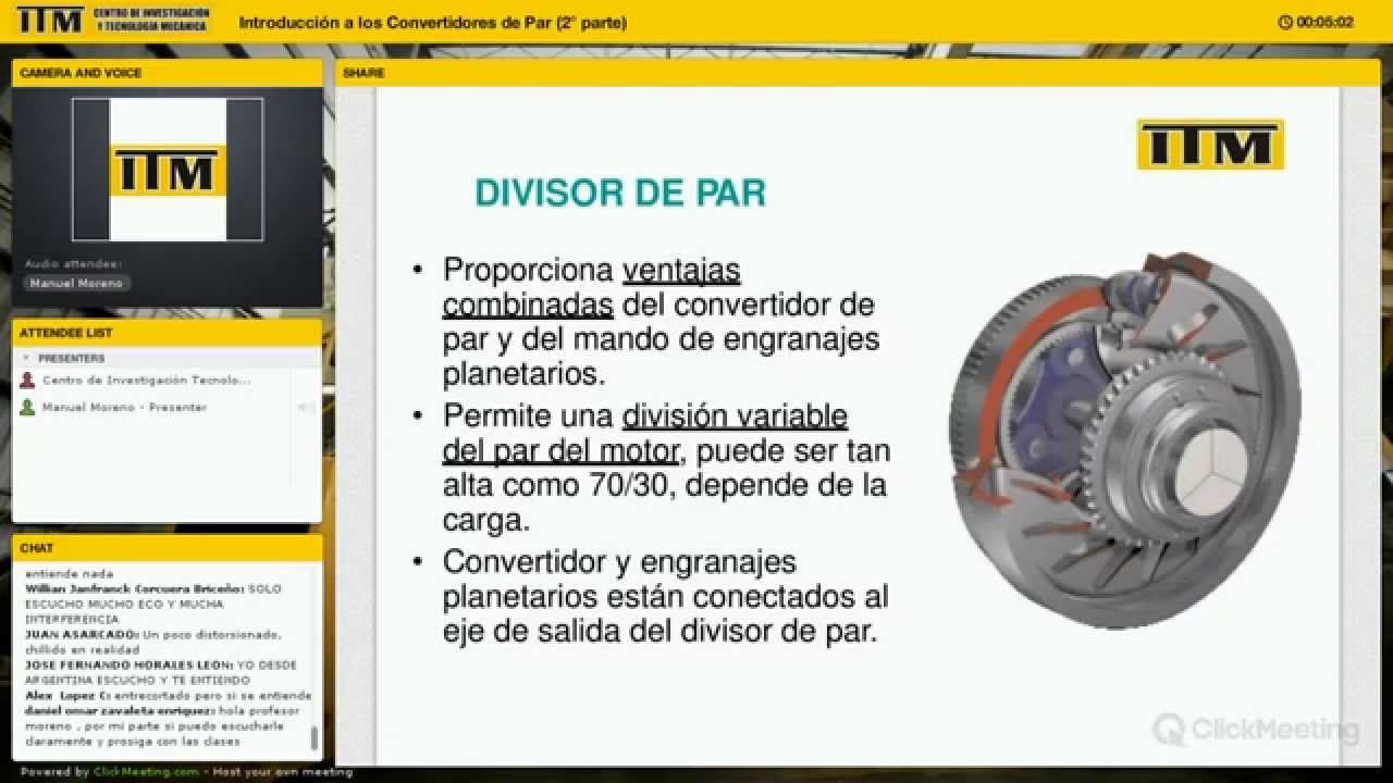 Introducción al Convertidor de Par - Parte 2