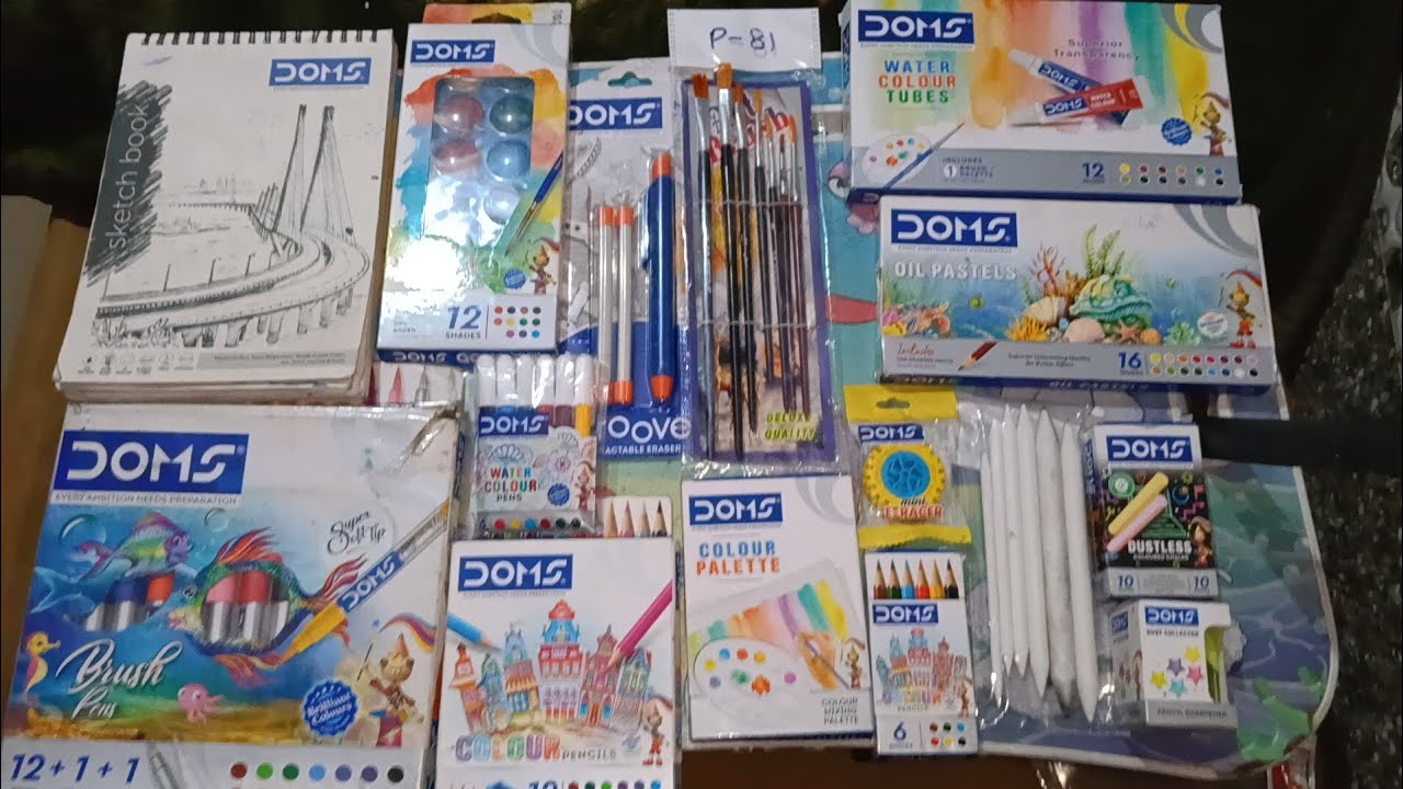 ​Mummy Ne Dilwaya Itna Saara DOMS Art Kit! 😍 | Unboxing & Review