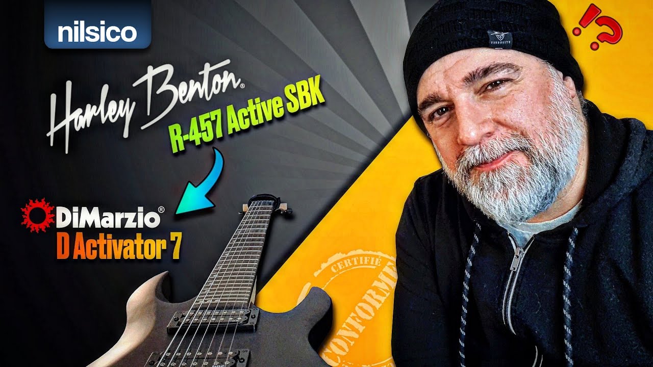 Harley Benton R-457 & DiMarzio D Activator 7