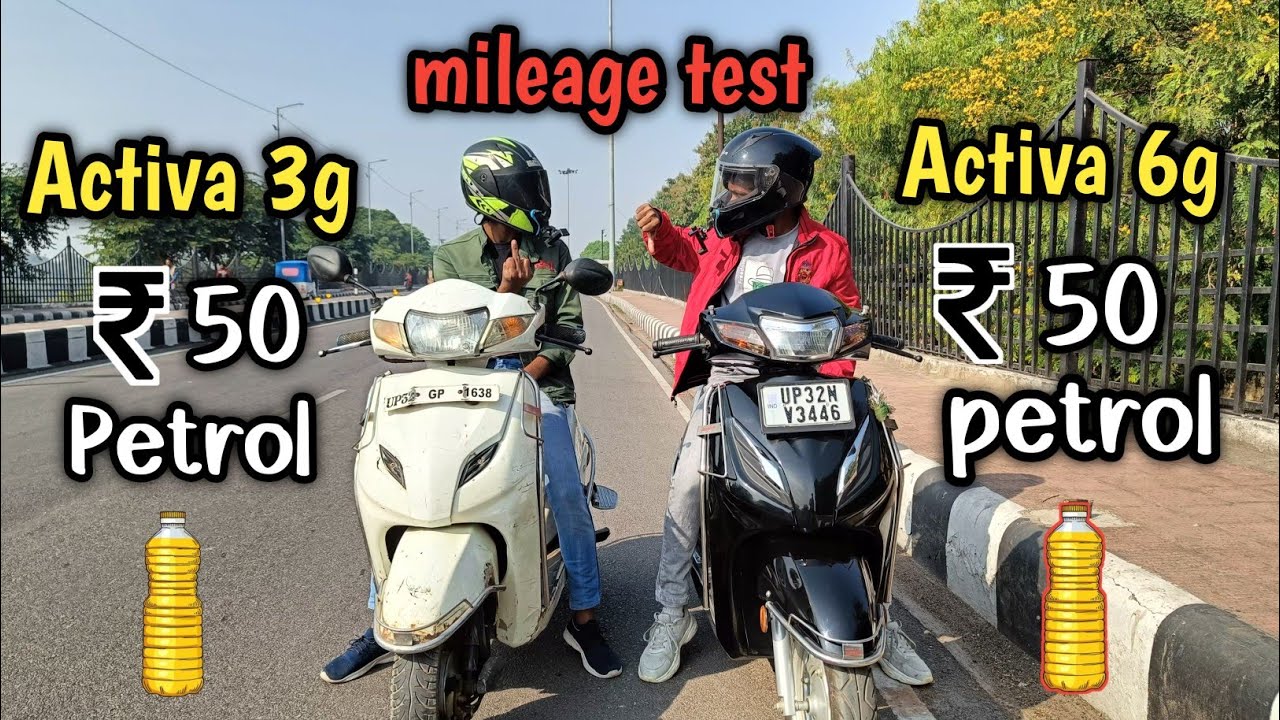 Activa 3g vs activa 6g milega test || Activa 125 vs Activa 6g || Shocking result 😱