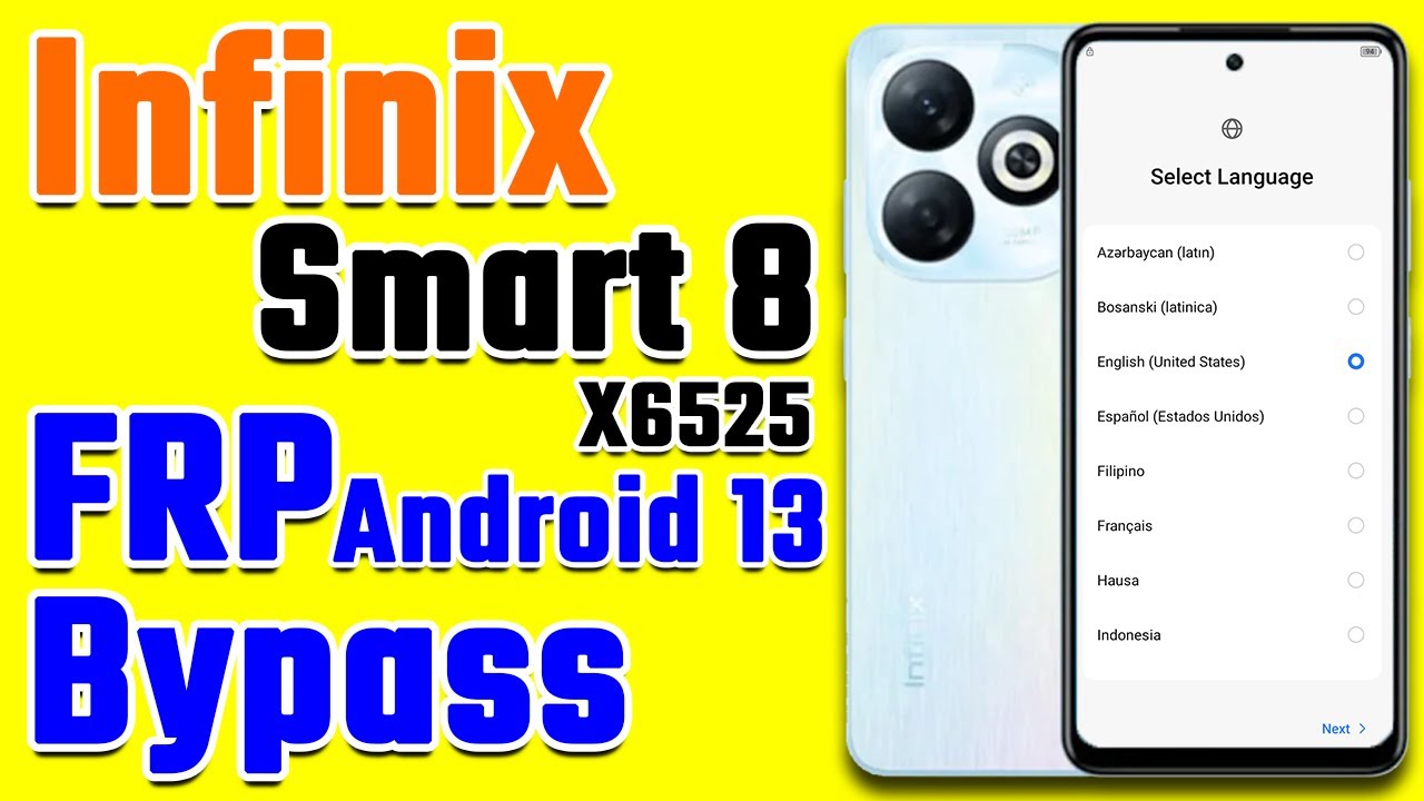Infinix Smart 8 | Infinix X6525 | Android 13 FRP Bypass without PC | Share Article not working