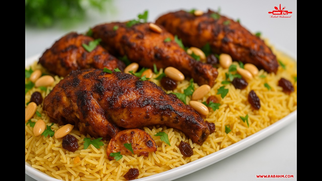 رز والدجاج على أصوله 🍗🥘 وصفة فخمة وسهلة للعزائم ✨ بطعم رهيب ما بيتفوت 😋 مع رباح محمد