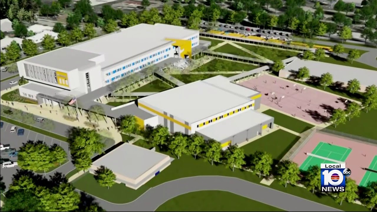 Major campus renovations begin at middle school in Broward County