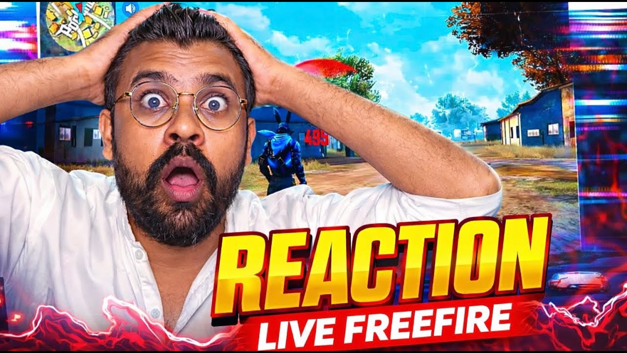 Reaction on freefire fastest mobile player 1vs 1 /1vs 4//💀☠️ #freefire #freefirelive