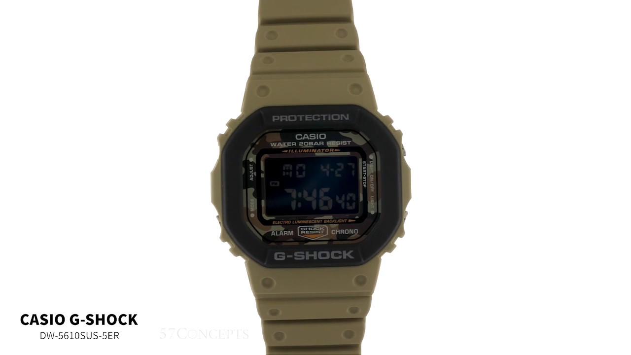G-SHOCK DW-5610SUS-5ER Original &bull; Zegarek męski