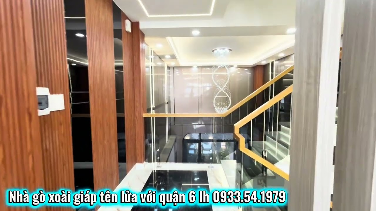 Nhà gò xoài dt 4.2  x 15 đúc 4,5 tầng giá 8,5 tỷ tl sổ hồng Riêng lh 0933.54.1979 