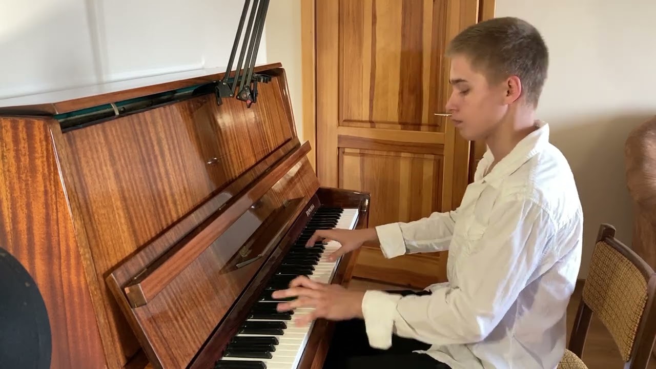 Ва-Банк Г.Кузняк / Piano Ragtime Va-Bank-H.Kuzniak / piano cover / пианино кавер / Vlad piano 14 лет
