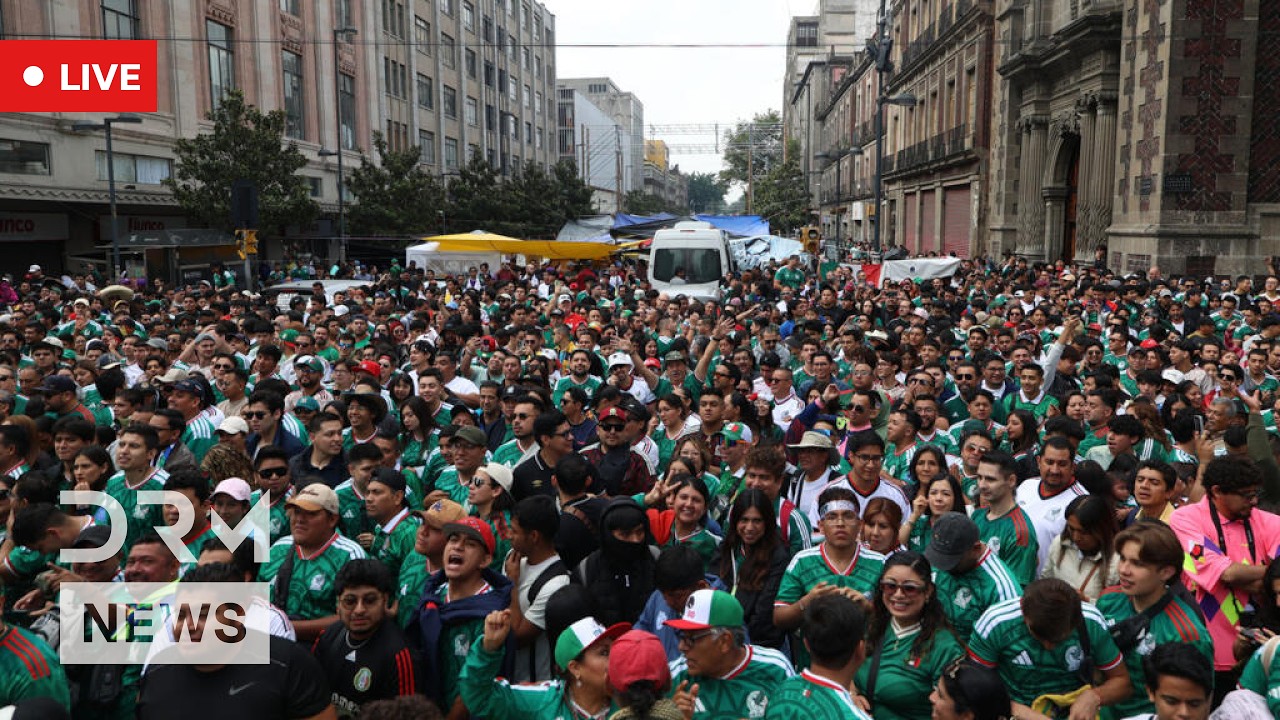 LIVE: Mexico Fans Gather in Mexico City for Mexico vs England | FIFA World Cup 2026 | AD1Z