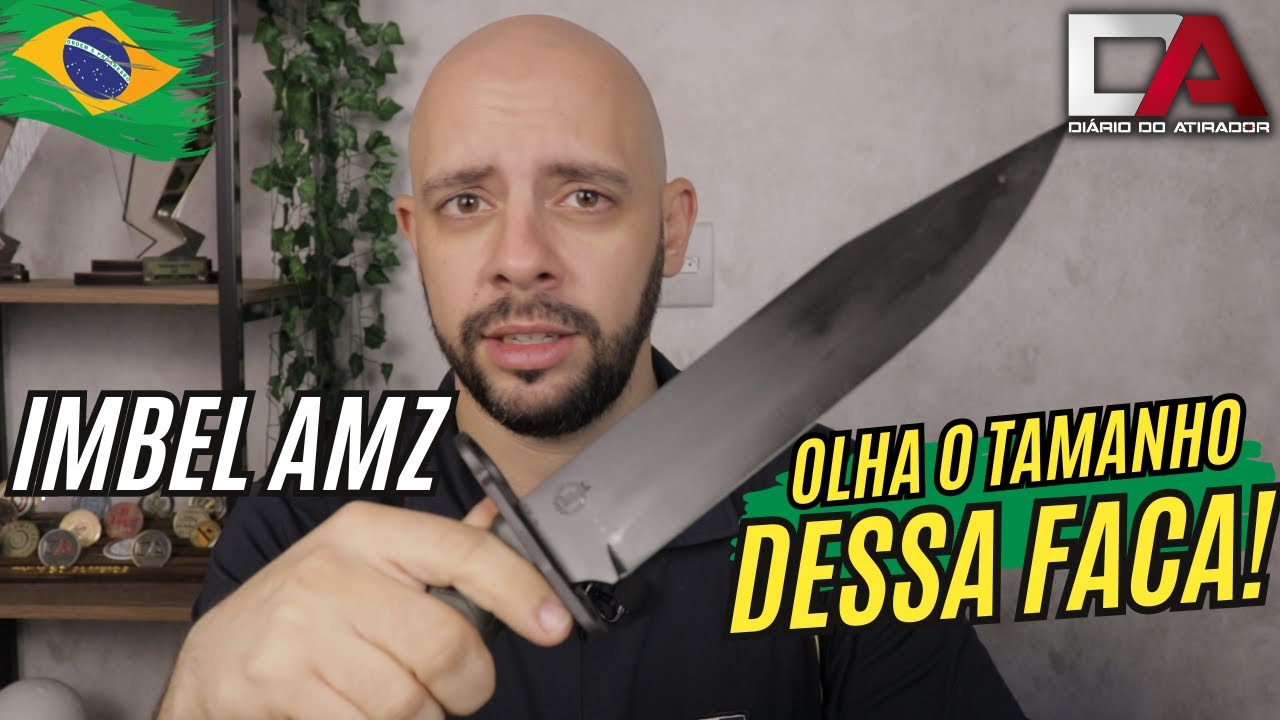 Faca Imbel AMZ - Um Cutelo de Mão Cheia