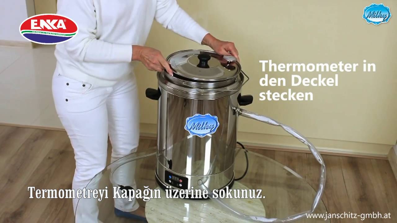 36050 Ekonomik Milky Mini Pastörizatör 15 lt
