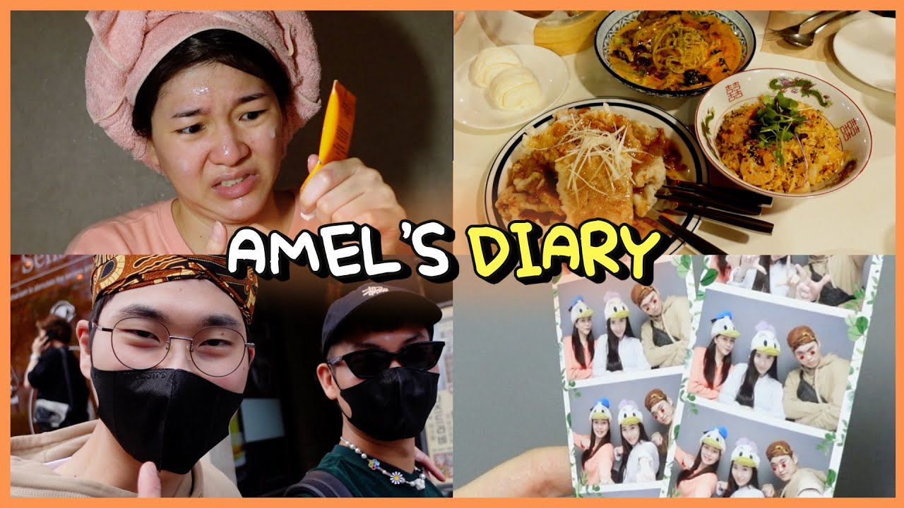 A DAY IN MY LIFE: GRWM, GANGNAM WITH ROSAKIS & BUNG KOREA, ZOOM CHALLENGE, PHOTO STUDIO | AMELICANO