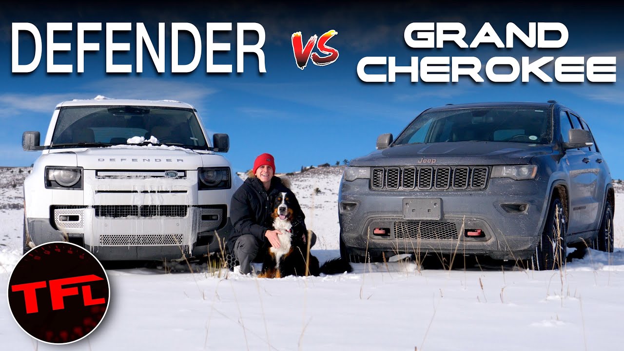 Deepish Snow Tested: $53K Grand Cherokee vs $69K Defender - Which Is Best?