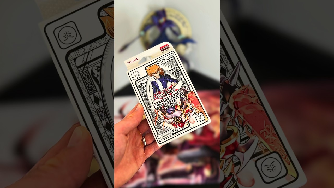 OPENING YU-GI-OH!: 2025 MEGA PACK BUNDLE #yugioh #asmr #asmropening #asmrunboxing