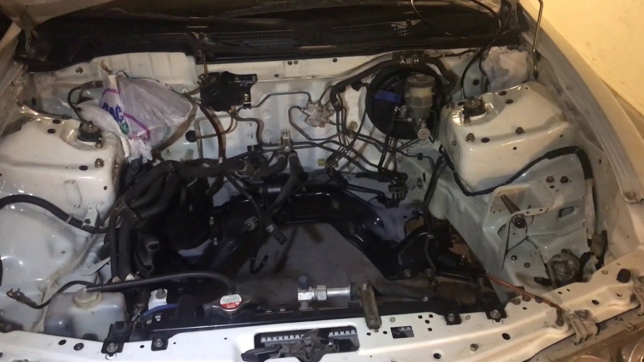 Acura Integra RS B18B1 Auto to Manual Swap Teardown & Cleaning 2020