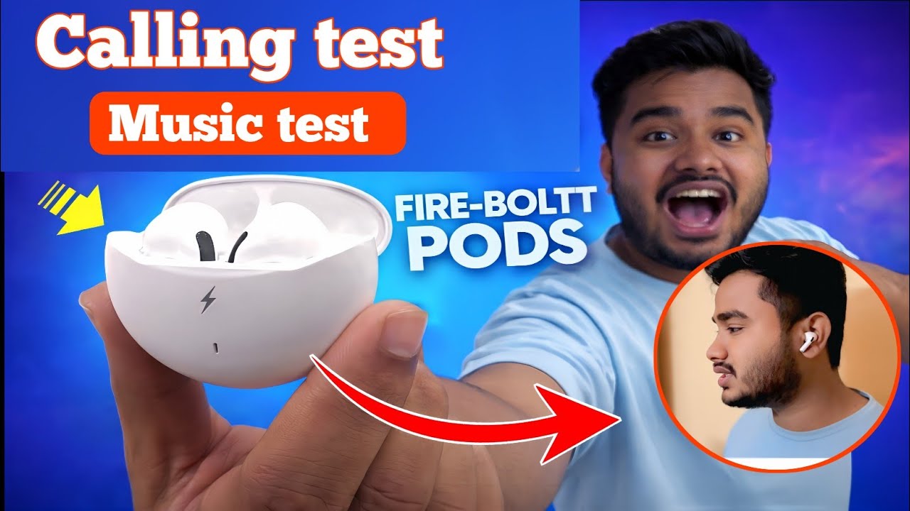 Fire Boltt Aero TWS Calling and Music test review 