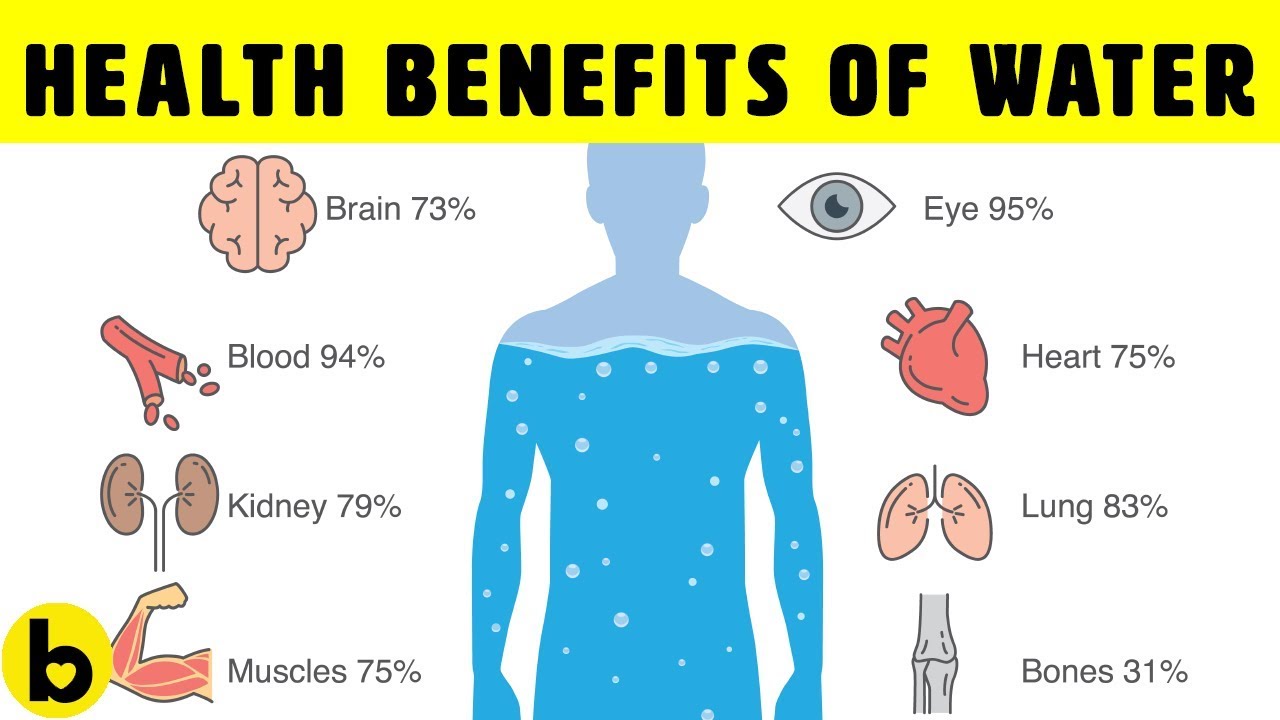 8 POWERFUL Health Benefits Of Drinking Water