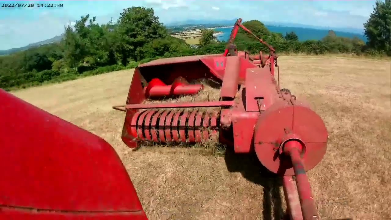 MF165 with B46 bailer