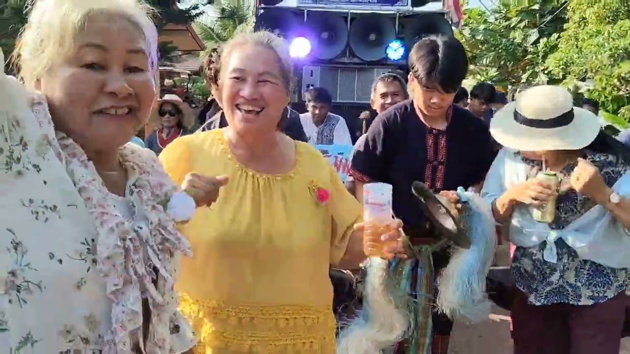 กลองยาวแห่ผะเหวด บ้านคำปะกั้ง 27/02/69