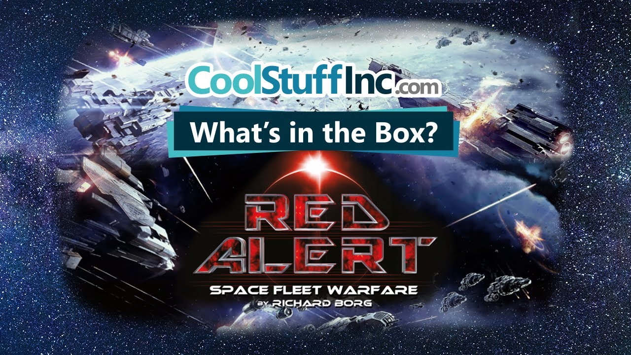 Red Alert: Space Fleet Warfare Unboxing