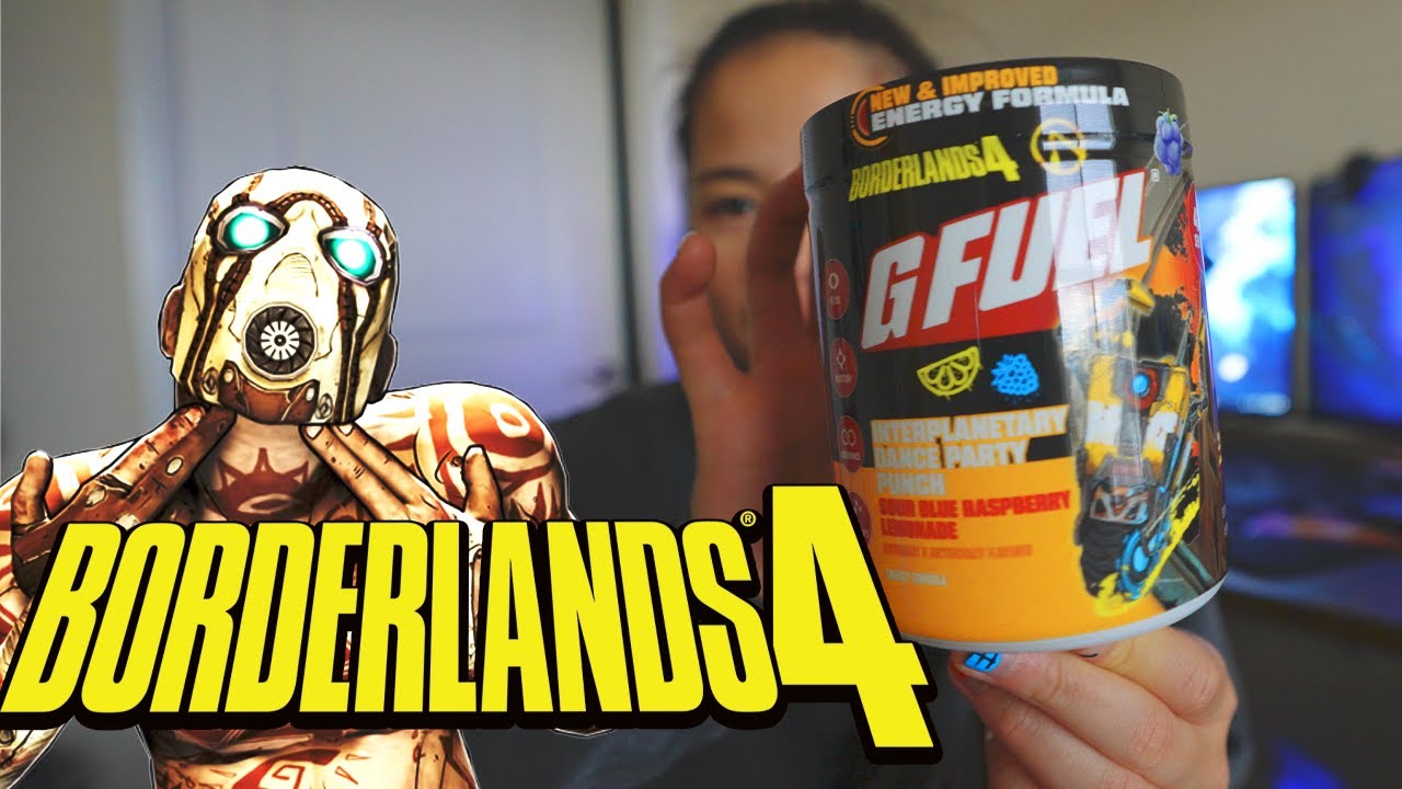 Вкус Borderlands G Fuel! | Кислый голубой малиновый!
