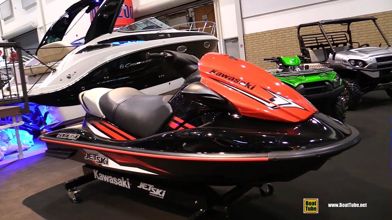 2018 Kawasaki STX 15F Jet Ski - Walkaround - 2018 Toronto Boat Show