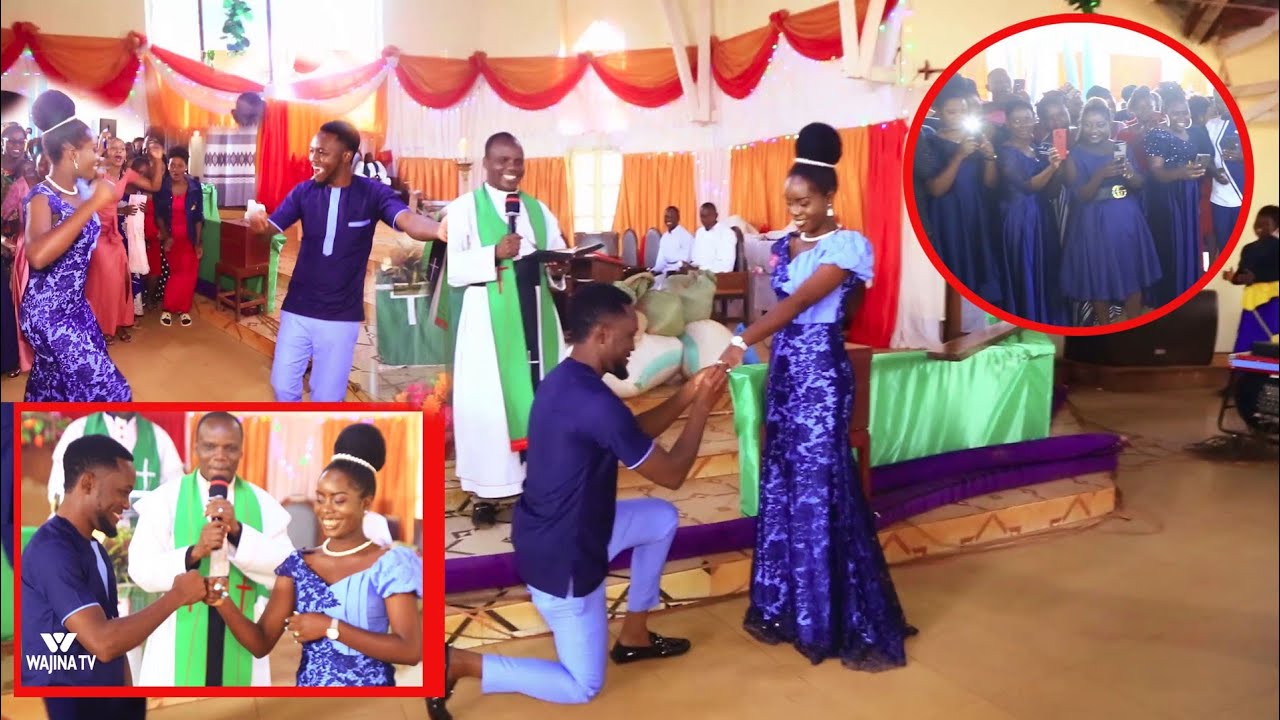 KILICHOTOKEA BAADA YA WACHUMBA KUPEANA TANO MBELE YA MCHUNGAJI SKU YA  PETE, SEBASTIAN &ANITHA  DAY