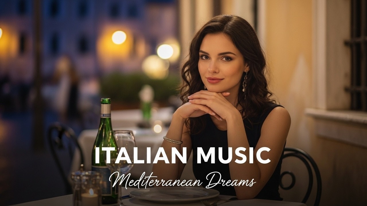 🎶 Italian Vibes & Mediterranean Music 🎶 Scenic Coastal Italy & Lake Como Calm Ambient Presence