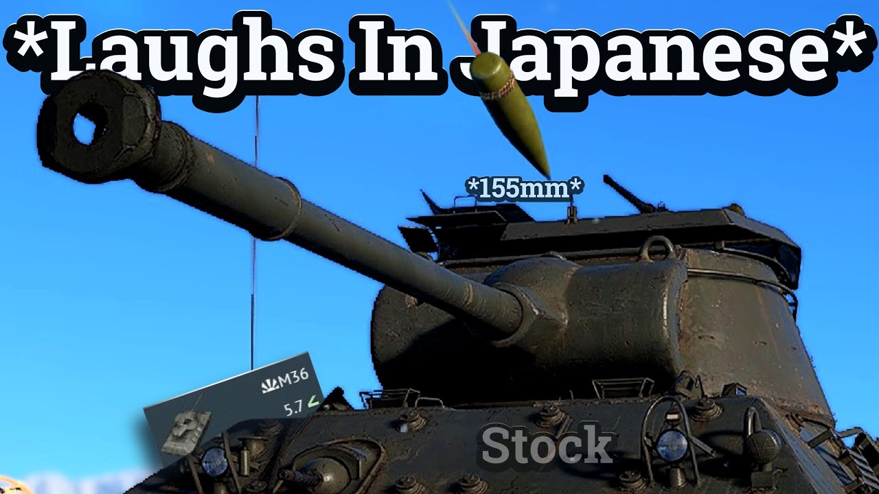 The M36 STOCK Is Definitely NOT Terrible   |   CaSuAlLy WarThunder