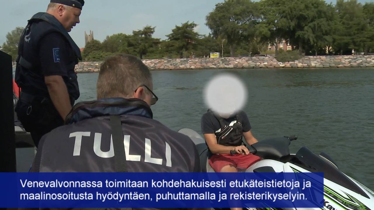 Tulli merellä