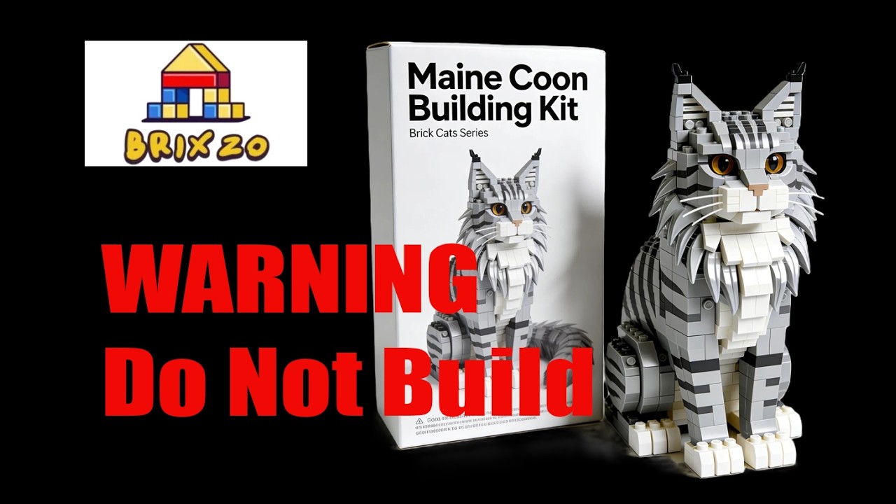 Не соответствует рекламе? Предупреждение о наборе конструктора BrixZo Main Coon.