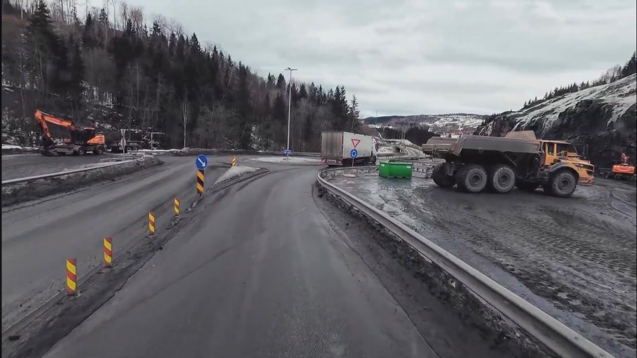 Norway. roads 3 / E6 ,  in the vicinity of Trondheim 11.03.26 @OleksiiKrepyshev 