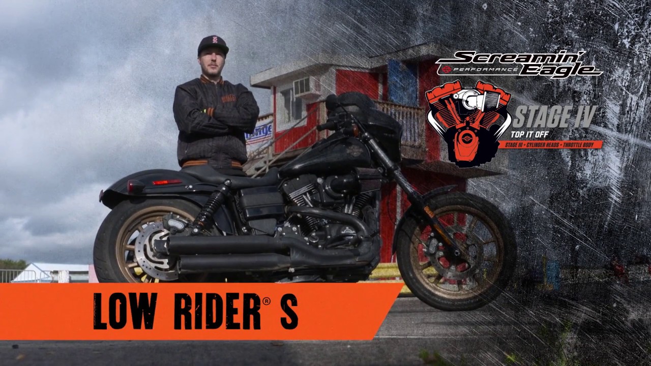 Screamin' Eagle Stage 4 #HDLowRiderS | Harley-Davidson