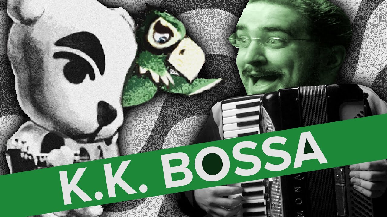 K.K. Bossa on accordion