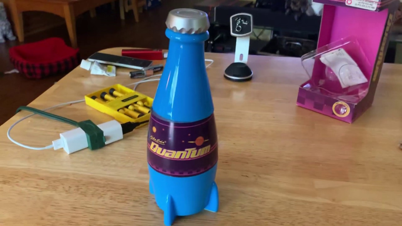 Fallout Nuka Cola Quantum desktop LED light review