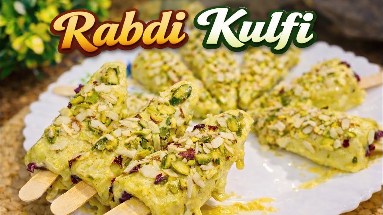 Shahi Rabdi Kulfi Recipe | Rich & Creamy Kulfi at Home  | Rich Summer Dessert