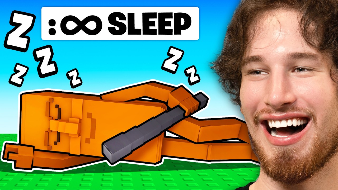 Using OP ADMIN To CHEAT In Don't Wake the Brainrots!