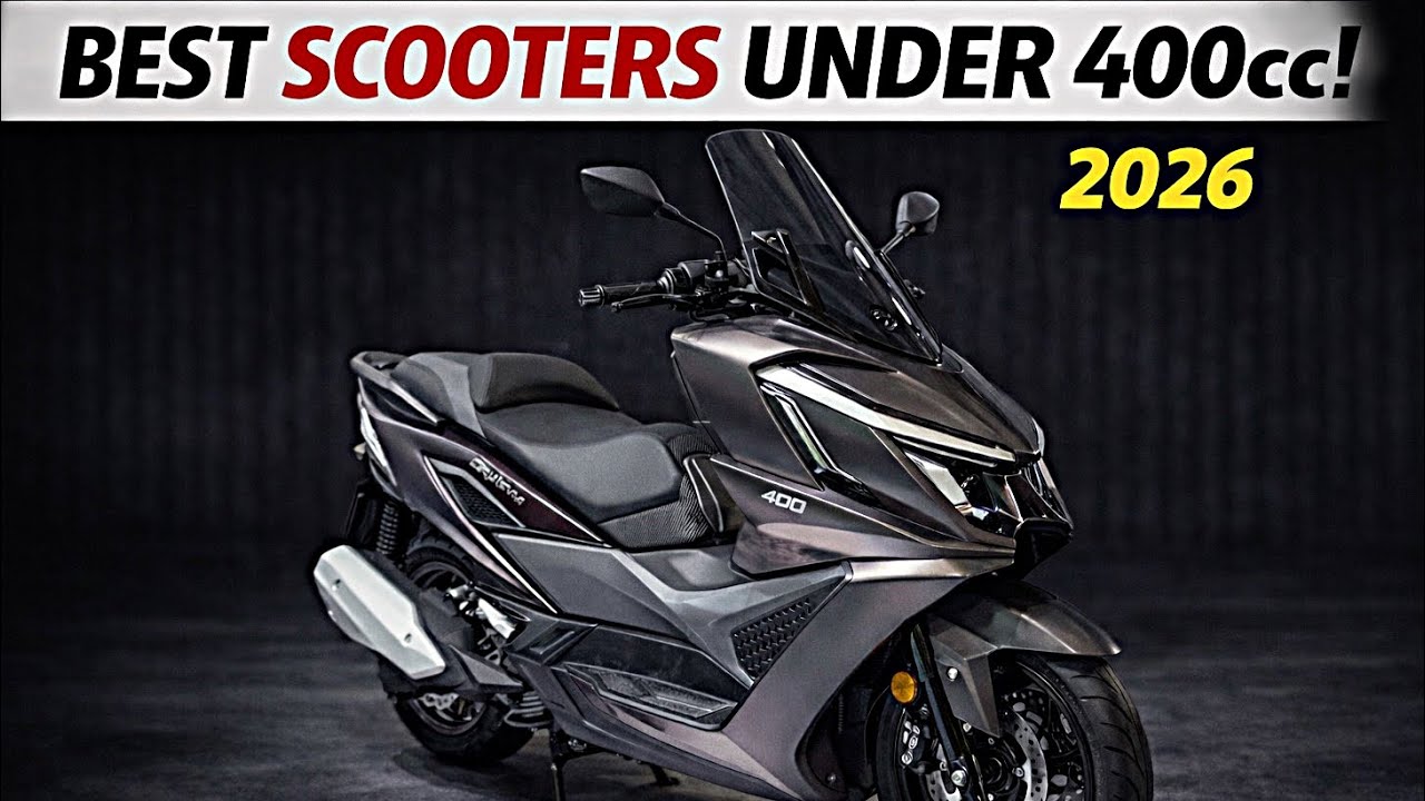 30 Best 300 To 400cc Scooters of 2026