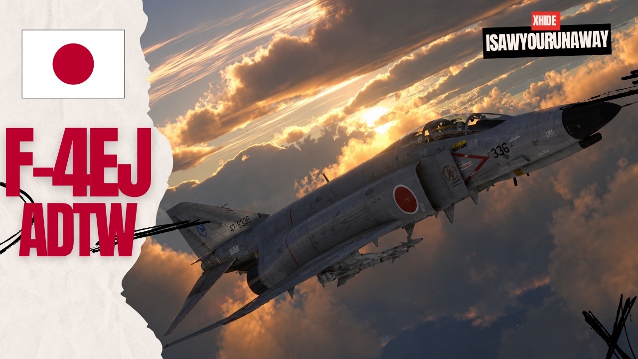 F-4EJ ADTW - выкатываю отличный прем Японии #warthunder