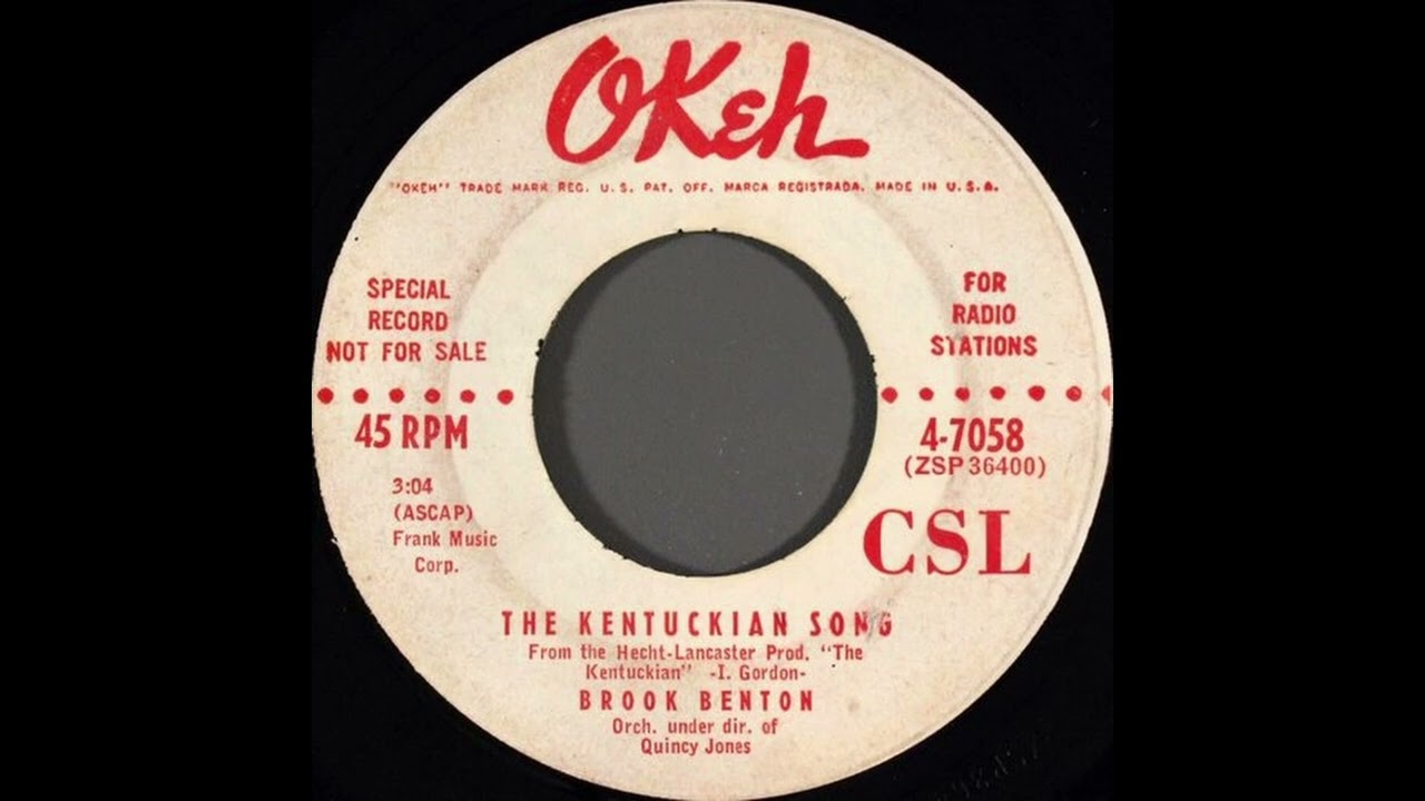 Brook Benton - The Kentuckian Song