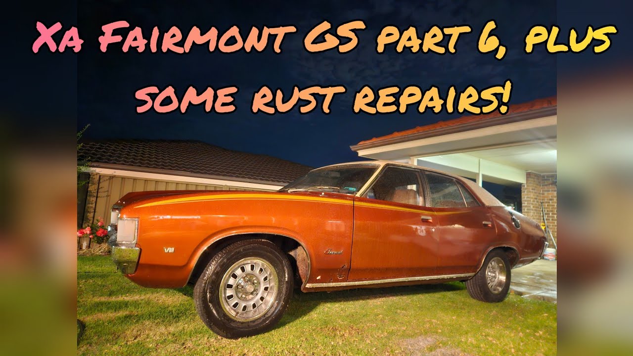 XA Fairmont GS part 6, and we fix some rust!