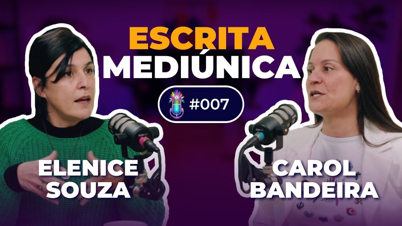 PSICOGRAFIA, POESIA, ARTE E ESPIRITUALIDADE com Elenice Souza I Podcast da Tribo de Luz 
