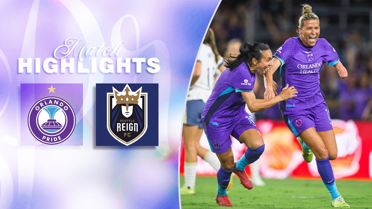 2025 NWSL Highlights | Orlando Pride 1 -  Seattle Reign 1
