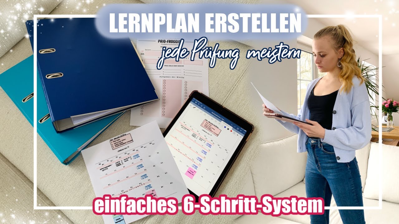 meine study-routine 2021: Lernplanerstellung  // Glow Up 2021