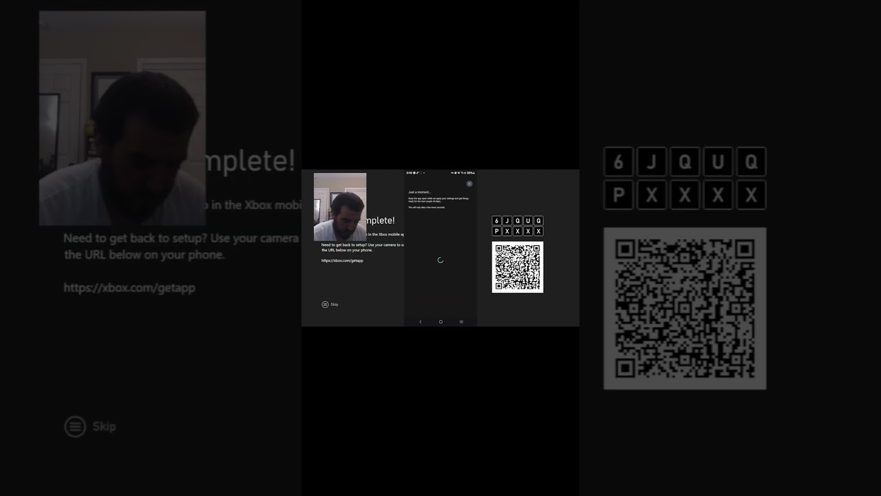 Как я подключил свой смартфон к Xbox Series X/S с помощью простого кода и приложения Xbox #xboxap...