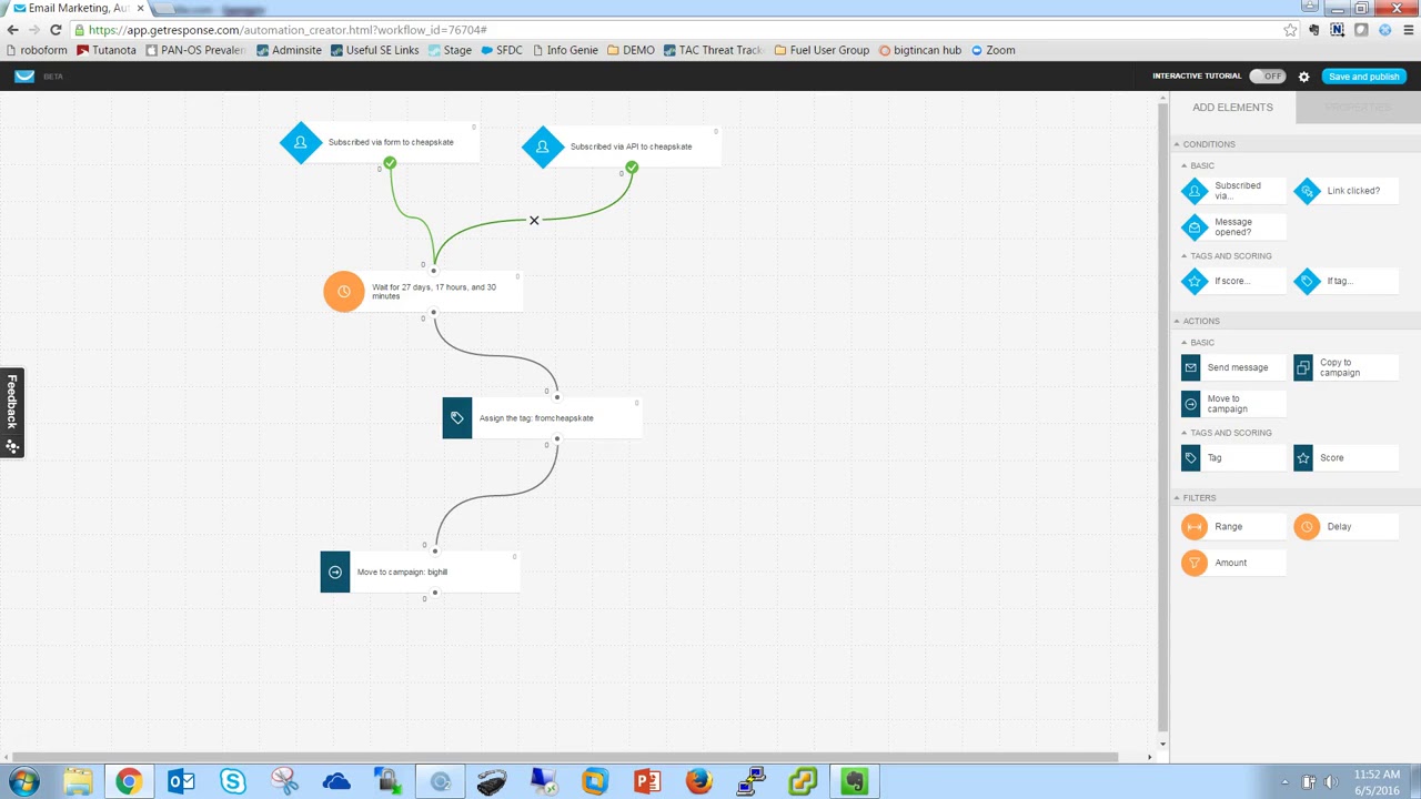 📊 Getresponse Automation Demo (Marketing Automation)