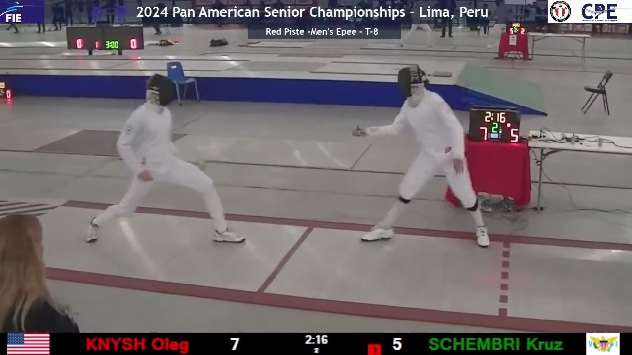 Panam Champs 2024 SME - L8 - Oleg Knysh USA v Kruz Schembri ISV
