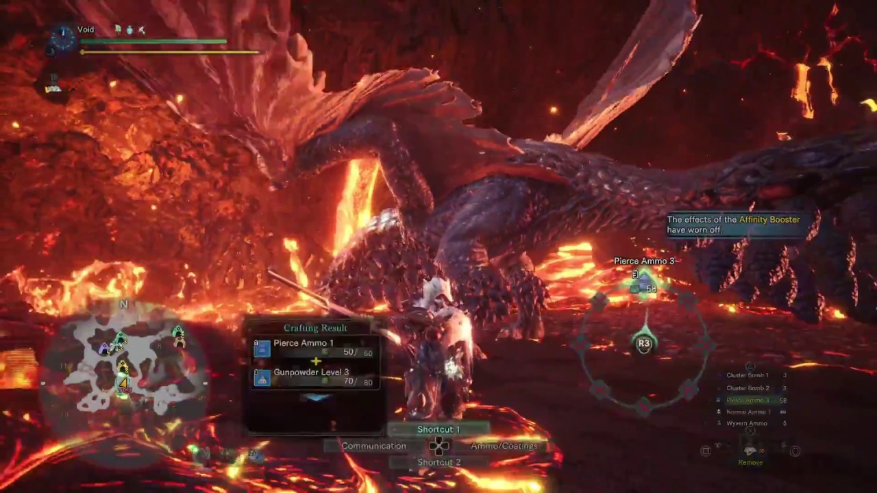 {MHWorld} Pierce HBG vs. Bazelgeuse - 2'34 (Freestyle)
