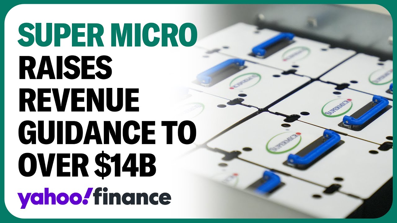 SuperMicro raises 2024 revenue guidance to over $14 billion
