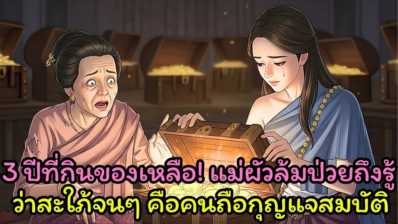 สะใภ้จนถูกแม่ผัวบังคับกินของเหลือ 3 ปี วันแม่ป่วยถึงรู้ใครคือเจ้าของขุมทรัพย์!