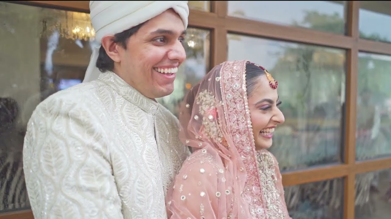 Beautiful Nikkah on the Rainiest Day in Lahore